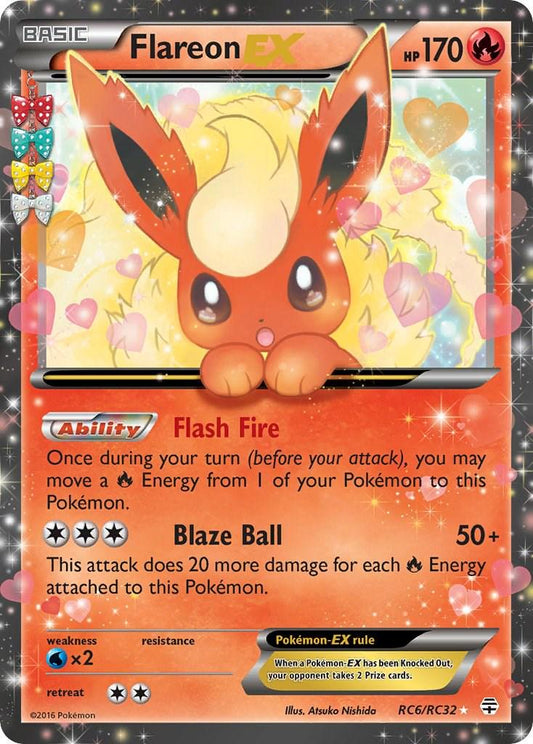 Flareon EX #RC6 Pokemon Generations - Single