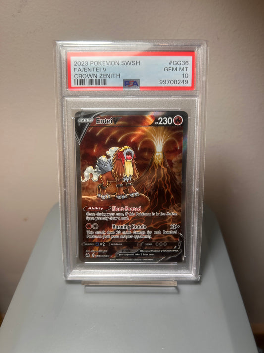 PSA 10 - Entei V - Ducky (5 Spots Remaining)