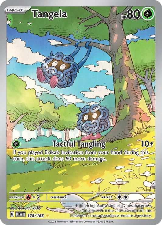 Tangela #178 Pokemon Scarlet & Violet 151 - Single